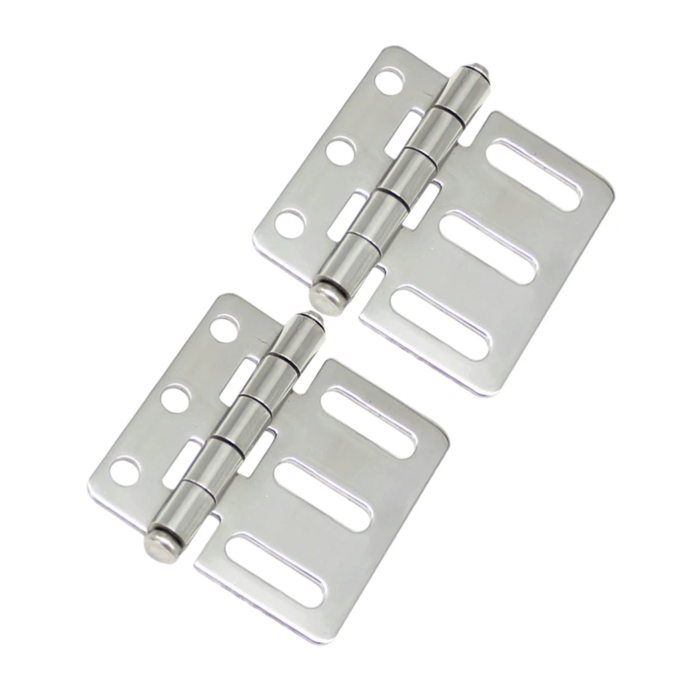 2pcs of One Bag Stainless Steel Hinge Electric Cabinet Door Industrial Switchgear Durable Cabinet Hinge