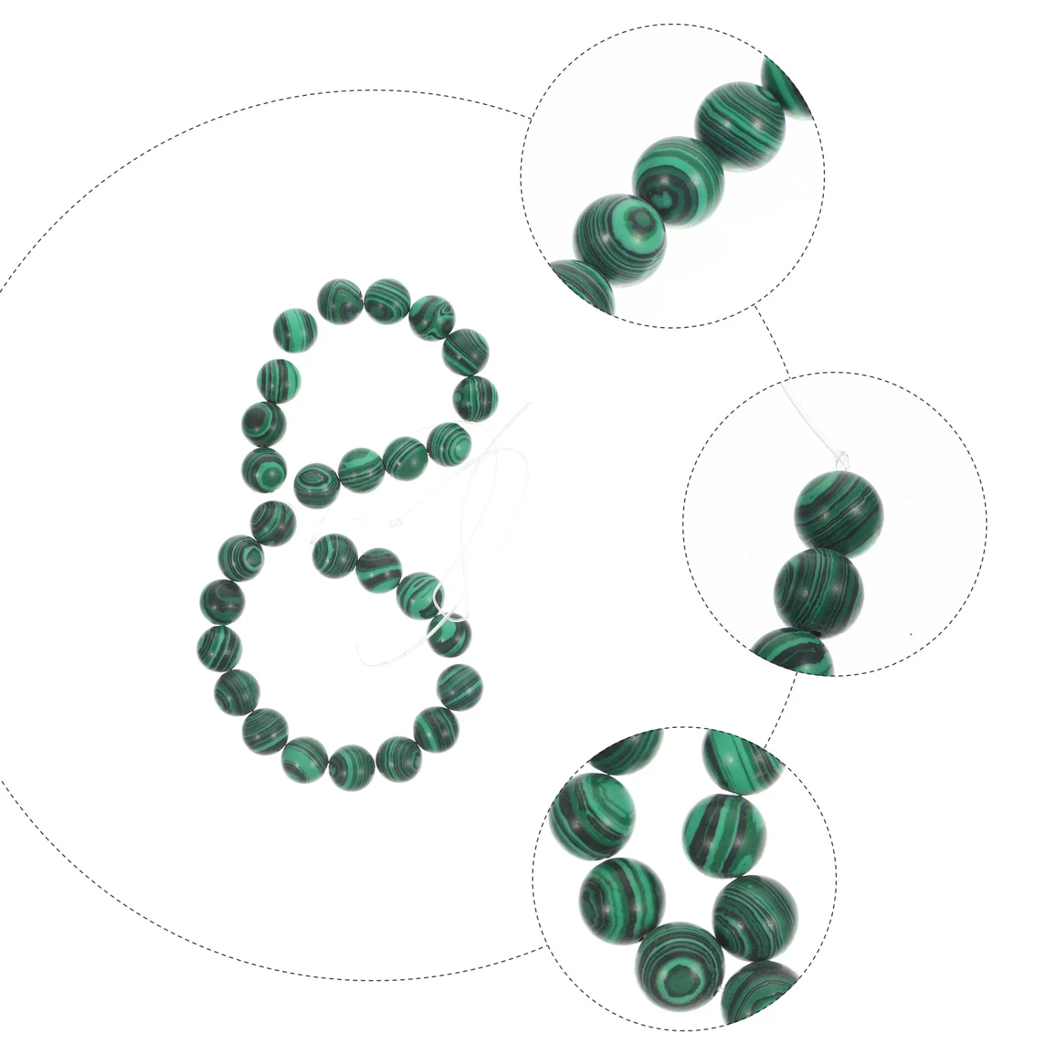 1 strip of Natural Stone Beads DIY Beads Round Loose Beads Jewelry Making Beads