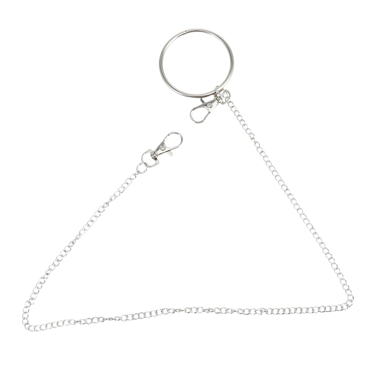 1PC Trousers Wallet Key Chain Pant Jean Waist Chain Gothic Hip Hop Punk Silver