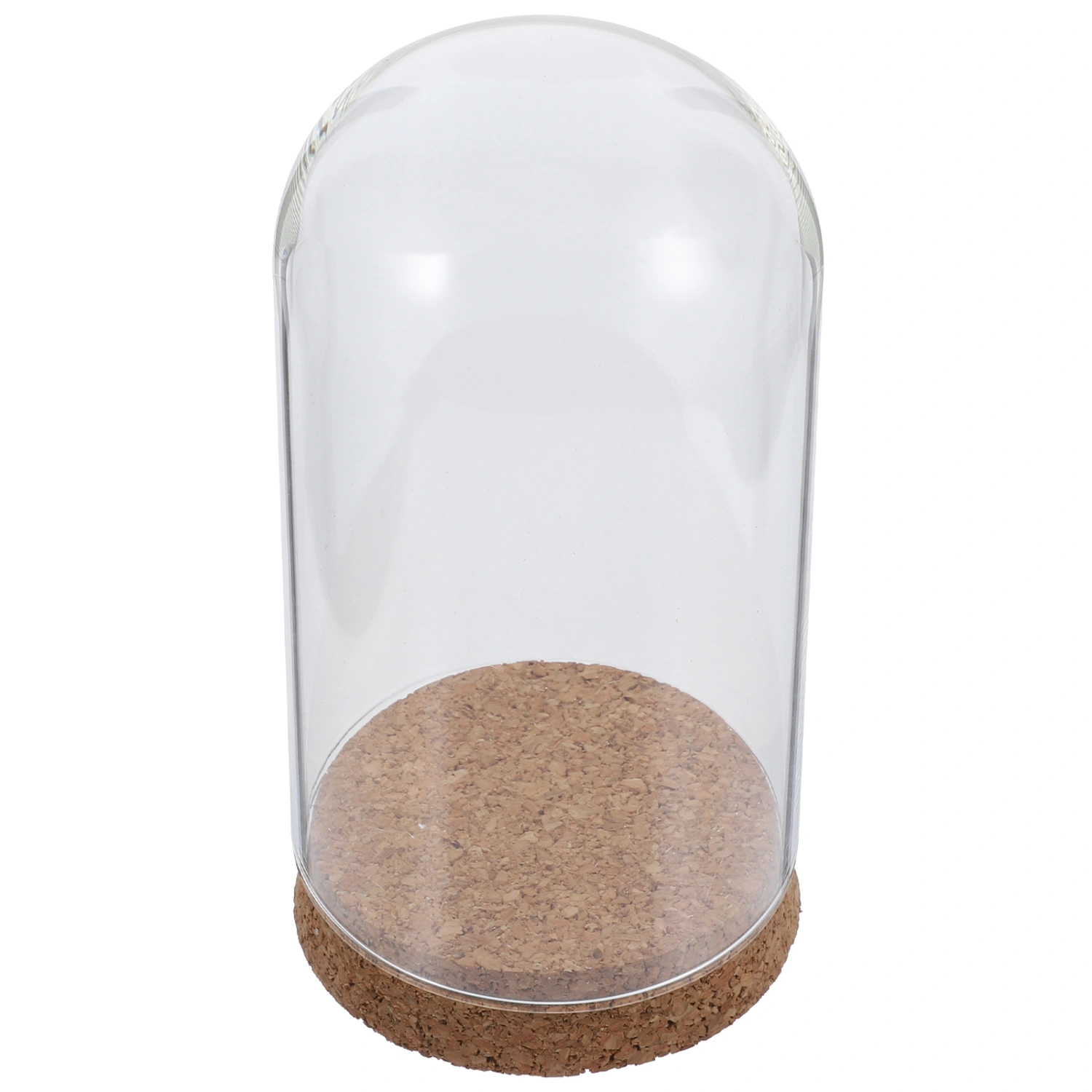 Preserved Fresh Flower Glass Cover Preserved Flower Adornment Cover with Cork