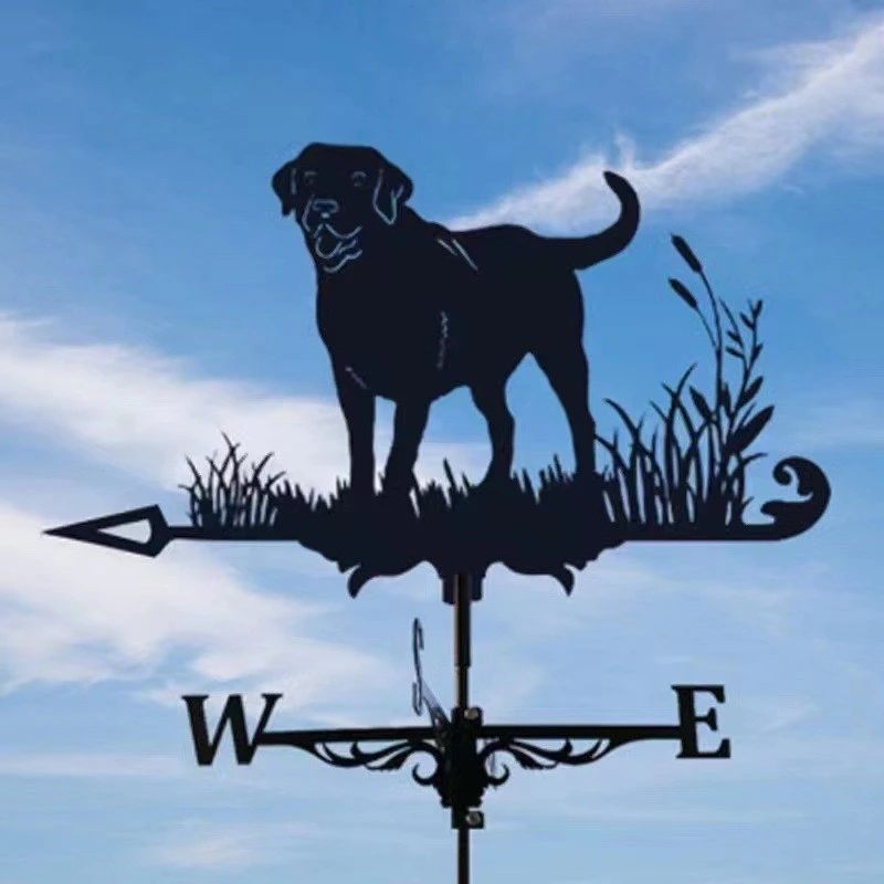 Weather Vane Wind Direction Indicator European Style Weather Vane for Roof Garden Backyard