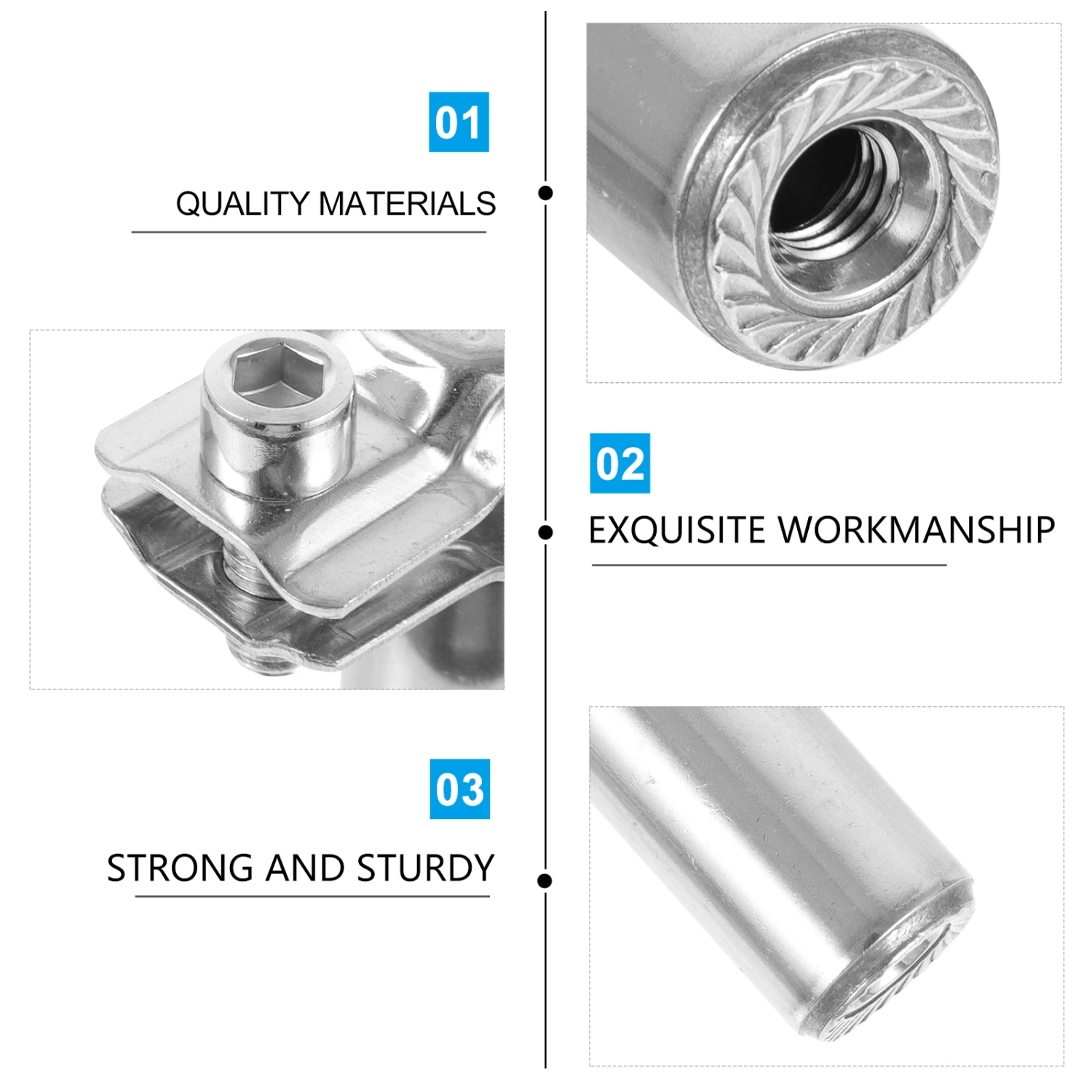 4pcs Hydraulic Hose Stainless Steel Clamps Water Pipe Clips Tube Bracket Clamp