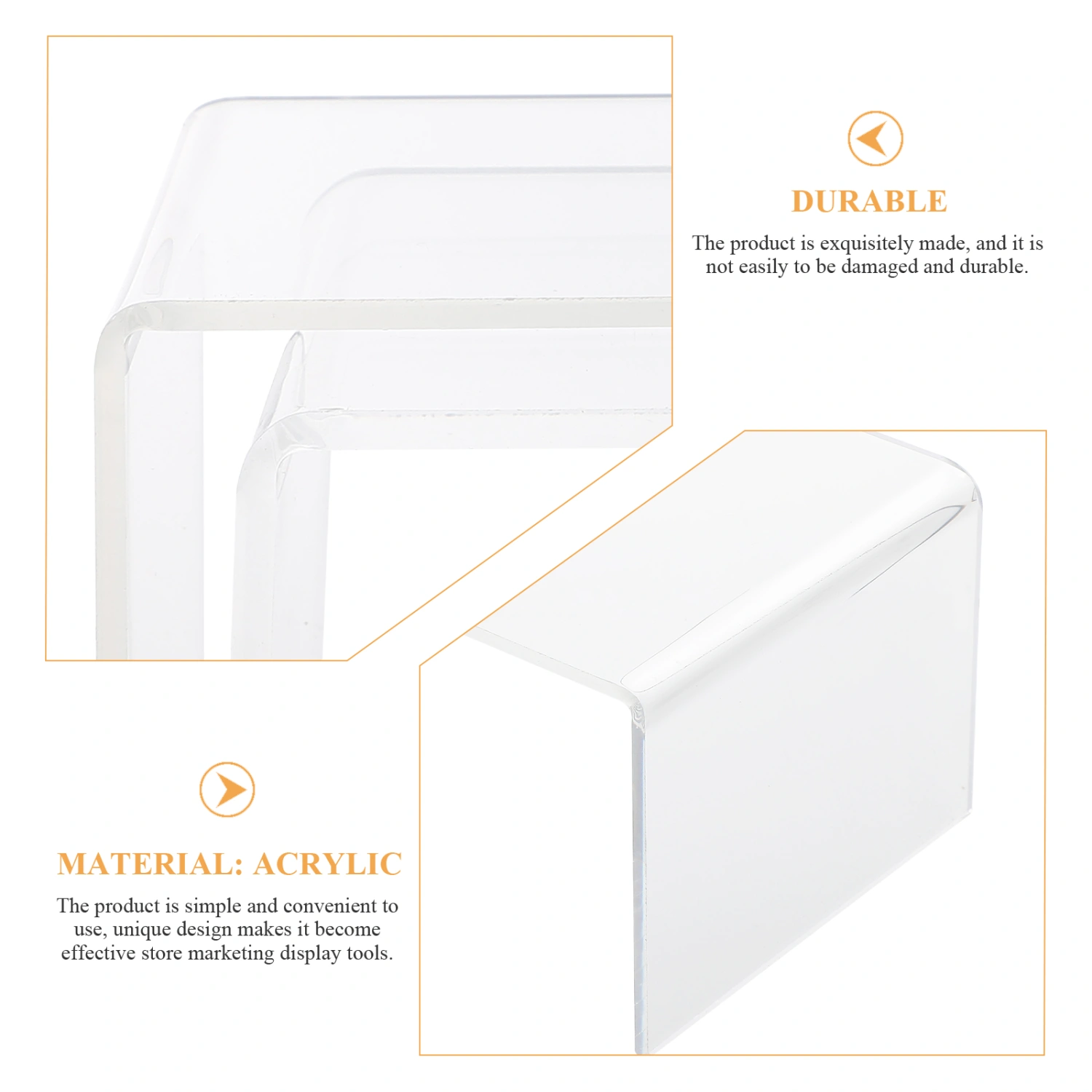 2pcs Baby Products Display Shelves Clear Kids Shoes Show Stands Retail Shop Shoe Holders