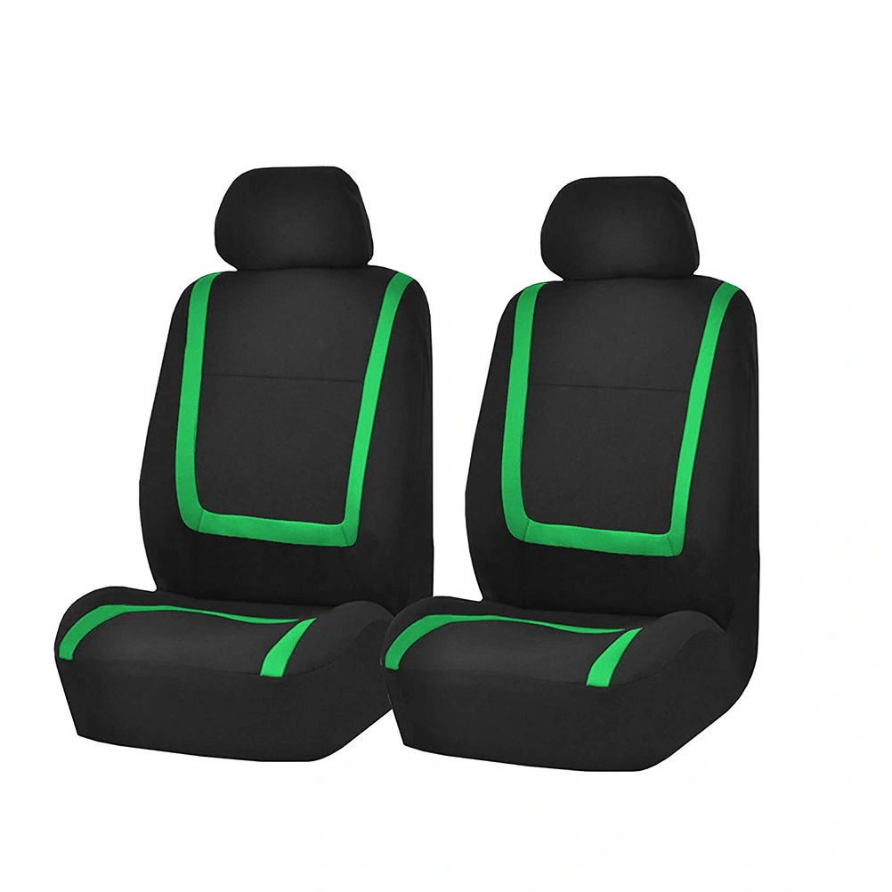 9 Pcs Car Seat Cover Universal Auto Seat Cover Thicken Wear Resistant Car Seat Protector Mat Car Interior Accessory (Green)