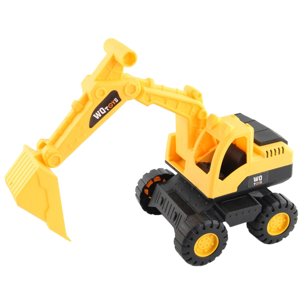 Engineering Vehicle Toy Fake Simulation Small Engineering Vehicle Model for Kid (Excavator Pattern)