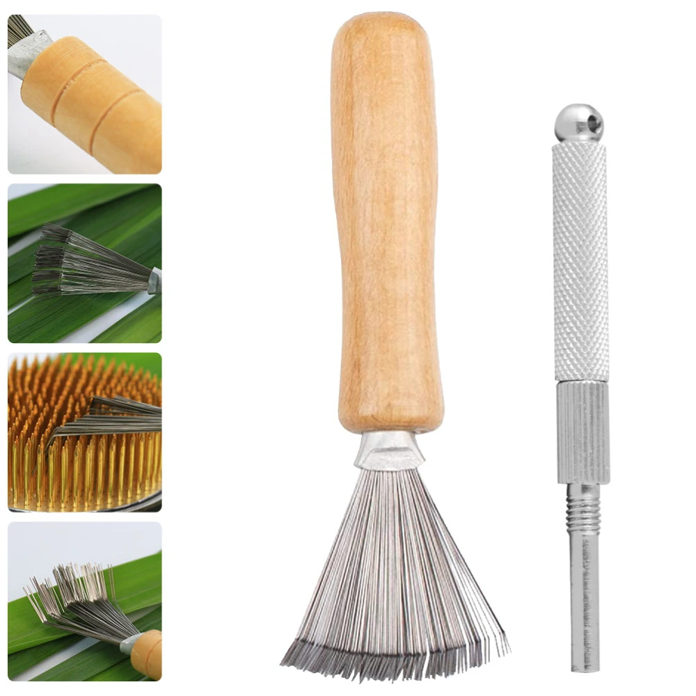 1Set Flower Arrangement Cleaning Rake Practical Flower Corrector for Home