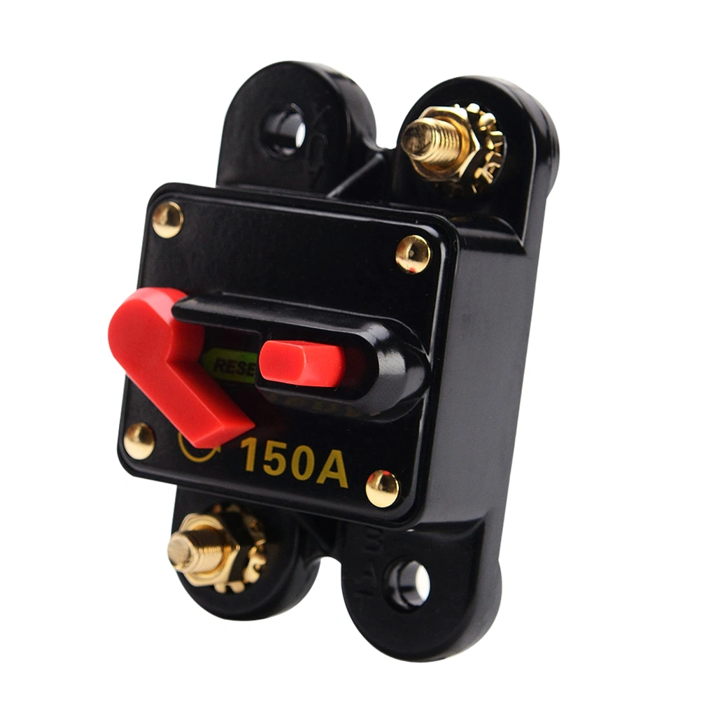 Waterproof 150 Amp Manual Reset Circuit Breaker Switch 12V Car SUV Marine Boat