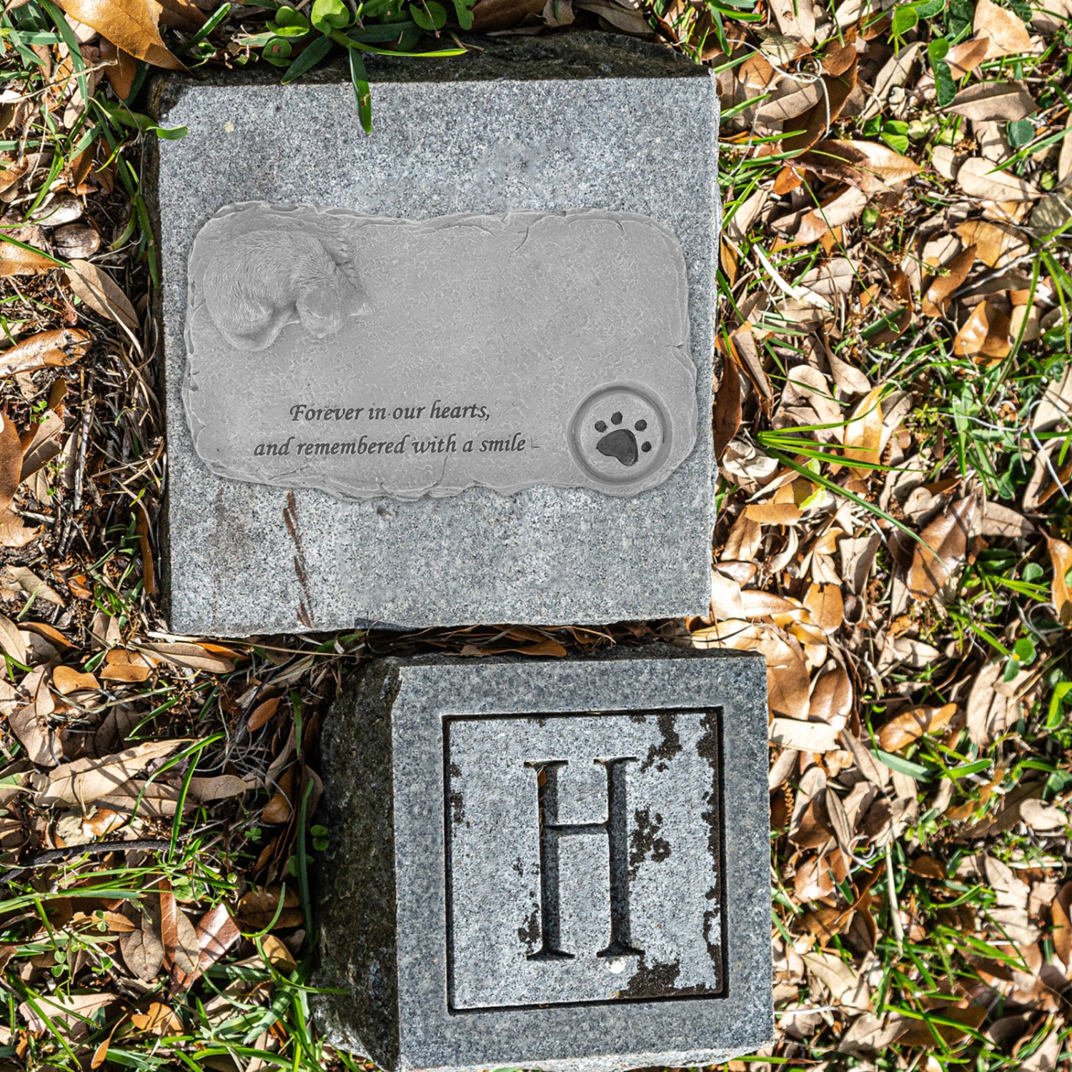Pet Memorial Plaque Outdoor Cat Memorial Stone Lovely Kitten Design Pet Memorial Stone Decor
