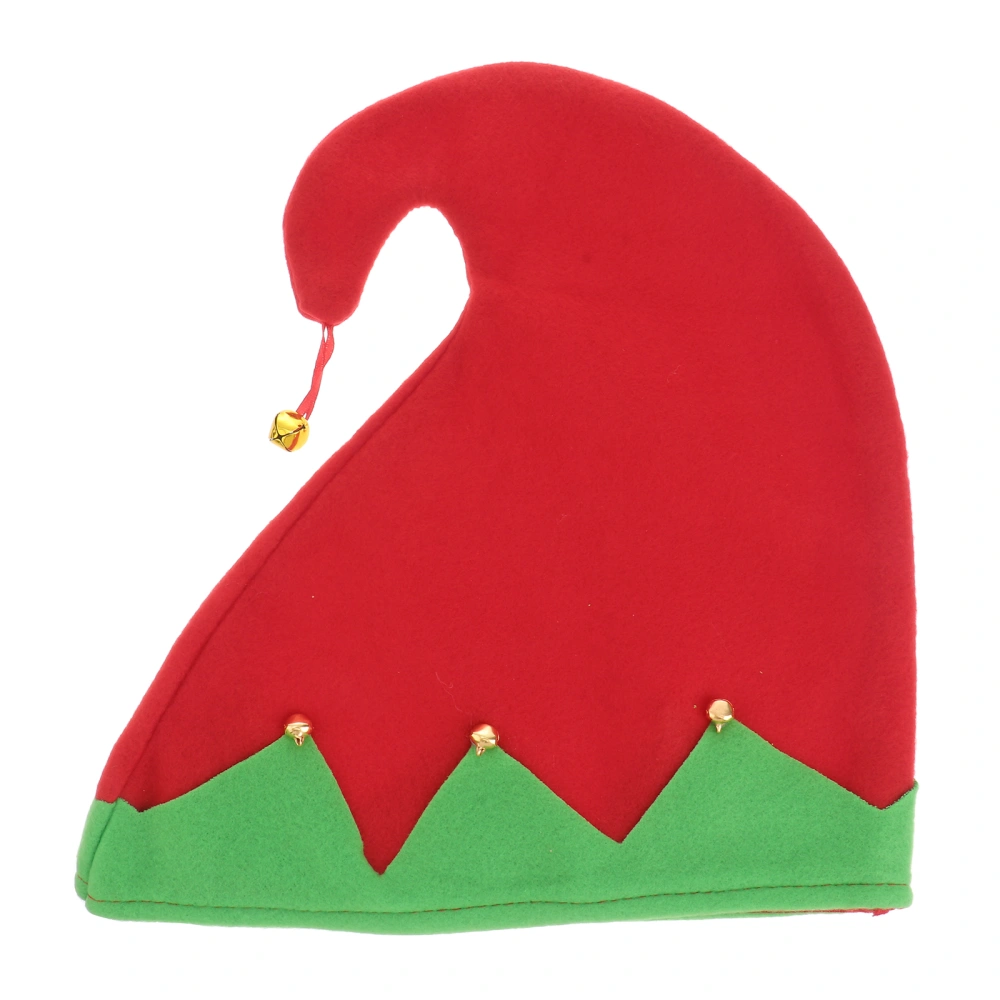 Christmas Non-woven Fabric Elf Clown Hat Novelty Fashion Christmas Bell Hat Xmas Party Spirit Hat Great Christmas Party Costume