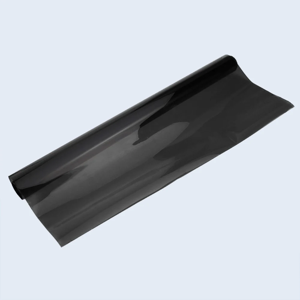 0.76*6M Car Window Thermal Heat Insulation Film 25% Light Transmittance Glass Explosion-proof Shading (Black)