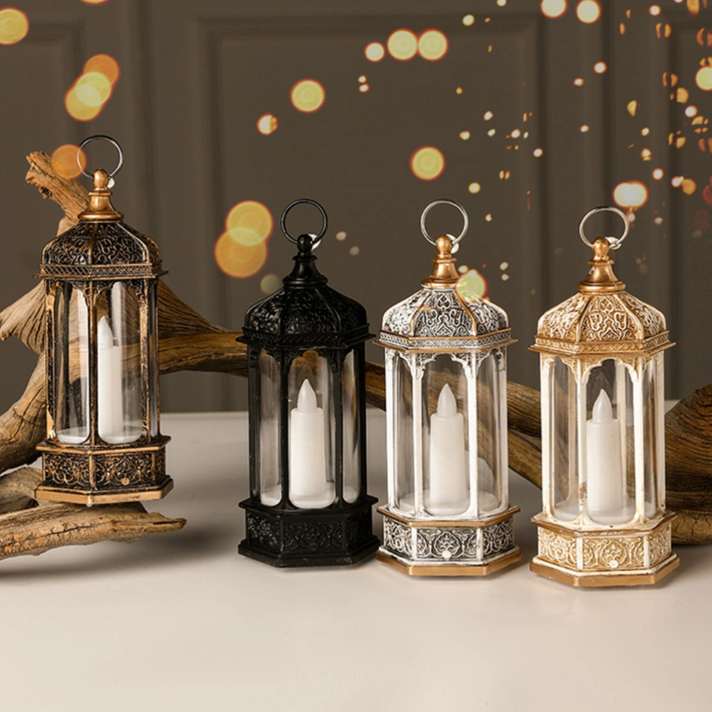 Exquisite Light Adornment Retro Design Lamp Hanging Wind Lantern for Christmas