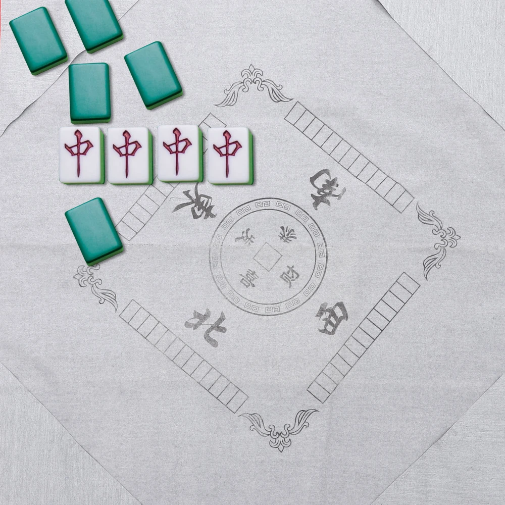 Household Silence Mahjong Mat Tablecloth Slip-resistant Board Game Mah-jong Mat