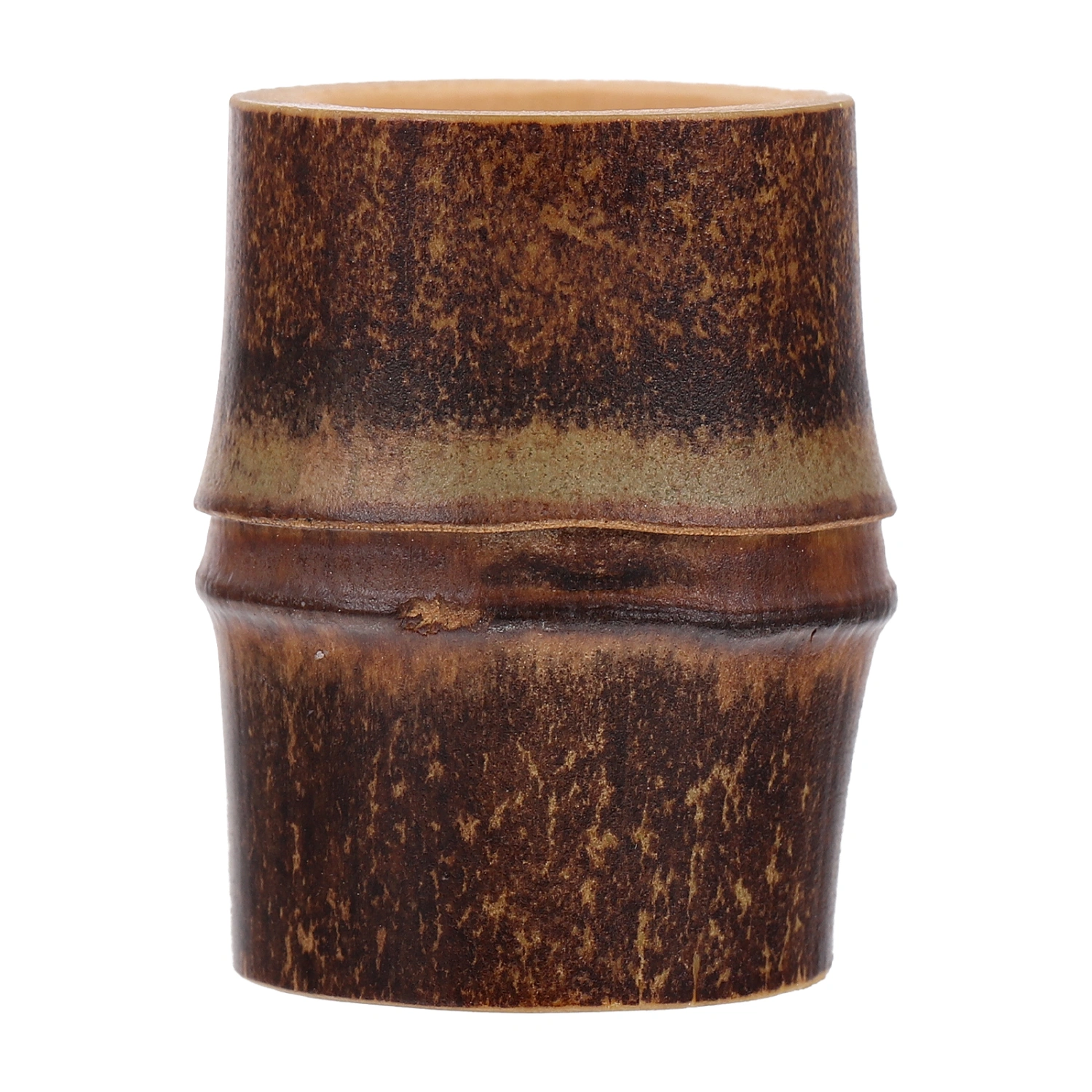 1pc Tea Cup Lid Holder Premium Cup Lid Holder Old Bamboo Root Lid Holder