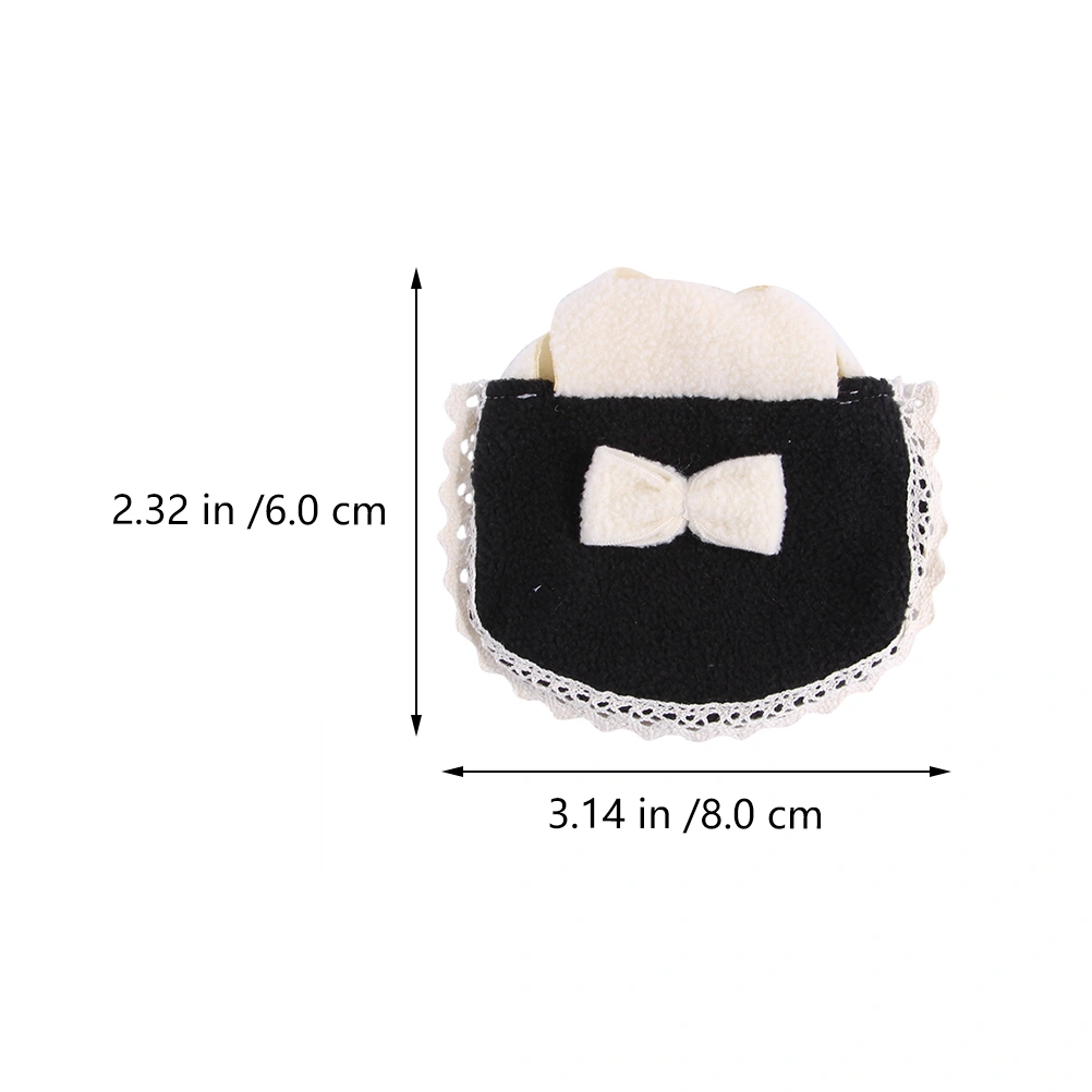 2pcs Small Pet Hamster Vest Bowknot Decor Clothing Breathable Outfit Apparel