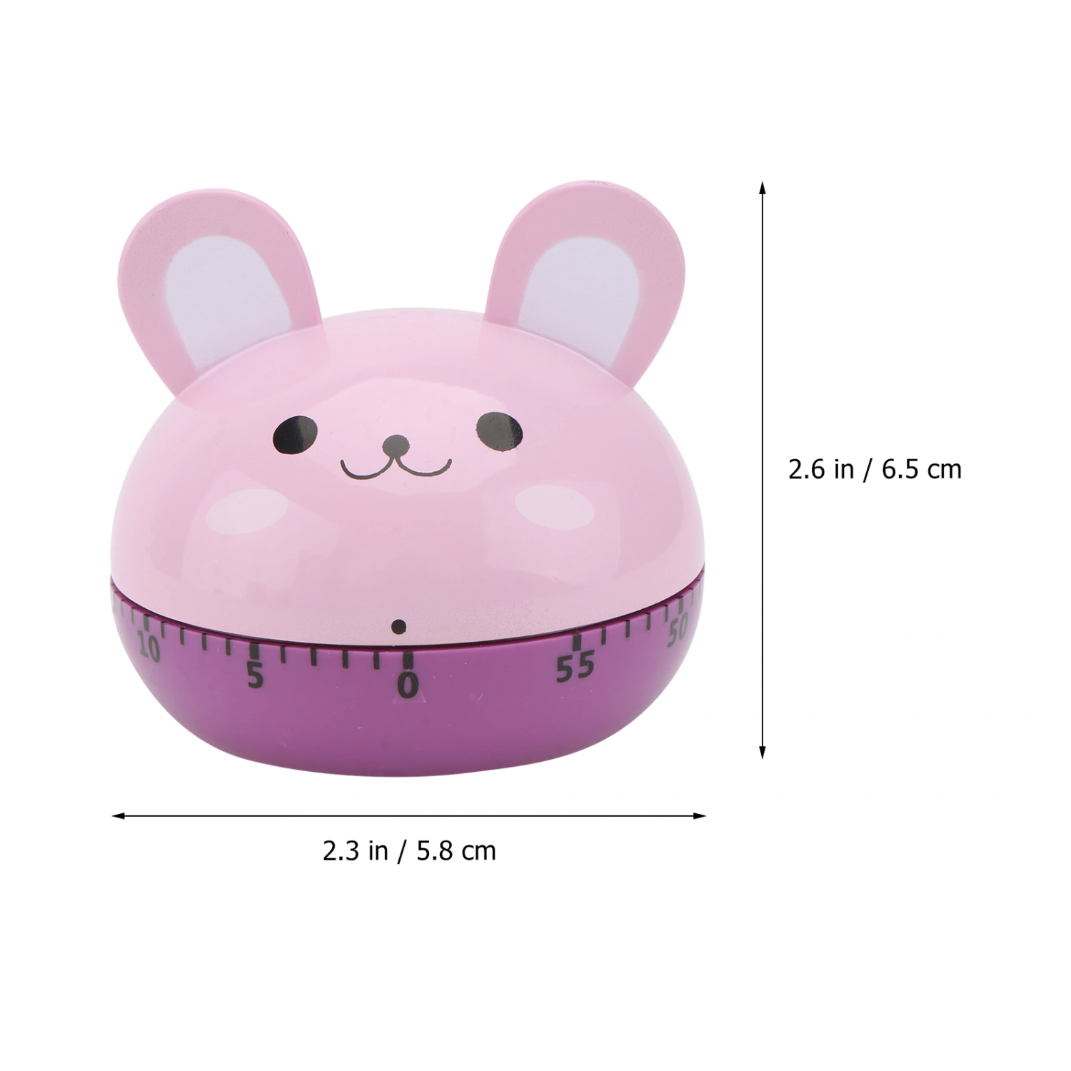 1Pc Mechanical Timer Kitchen Timer Lovely Time Reminder Time Management Tool
