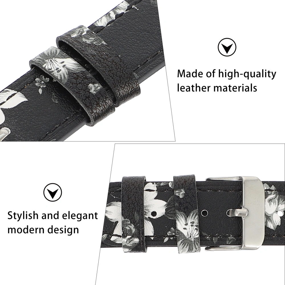 1 Pc Leather Watch Band Replaceable Watch Straps Compatible with Active 2