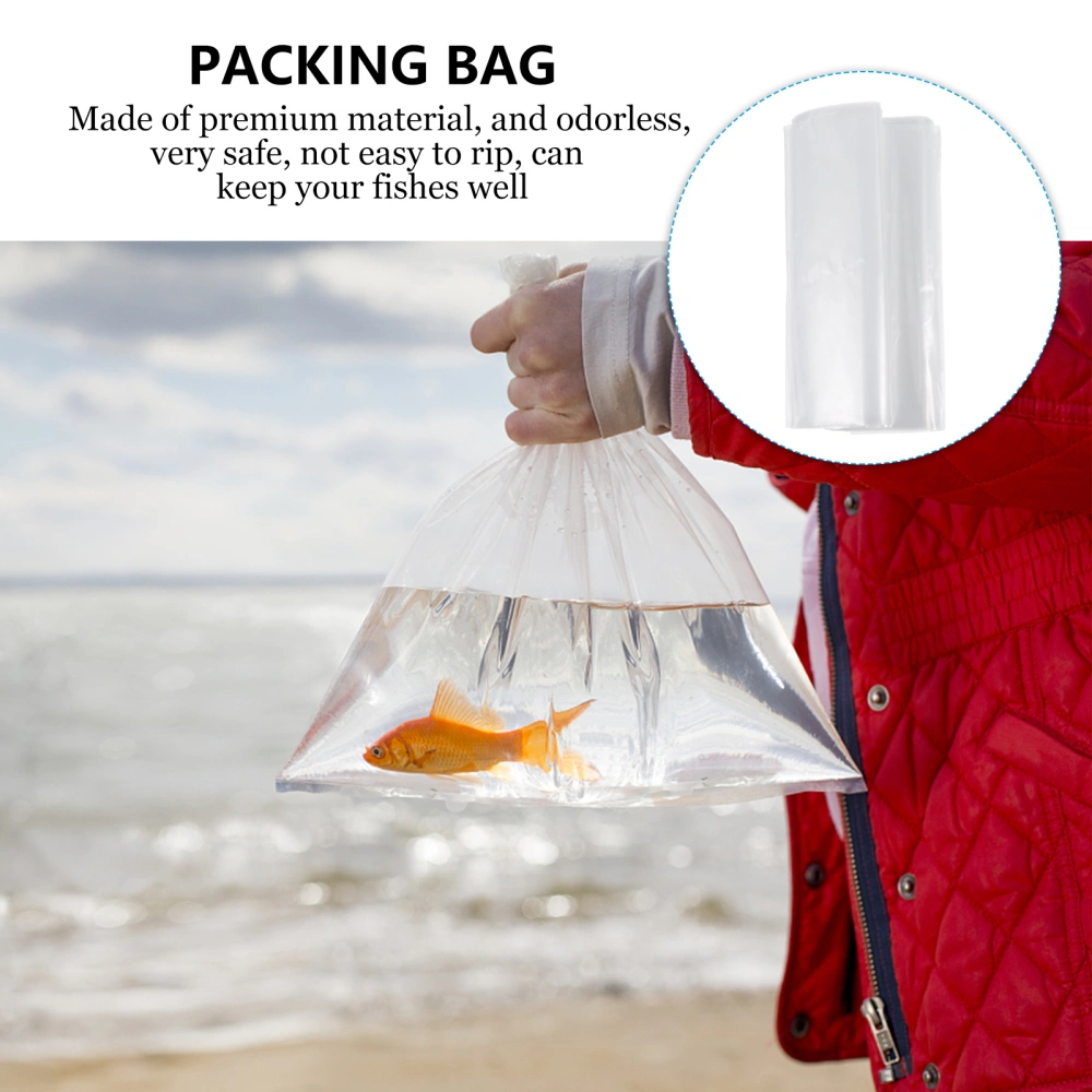 50Pcs Leak-Proof Shipping Bags Live Fish Transport Bags for Storing Transporting