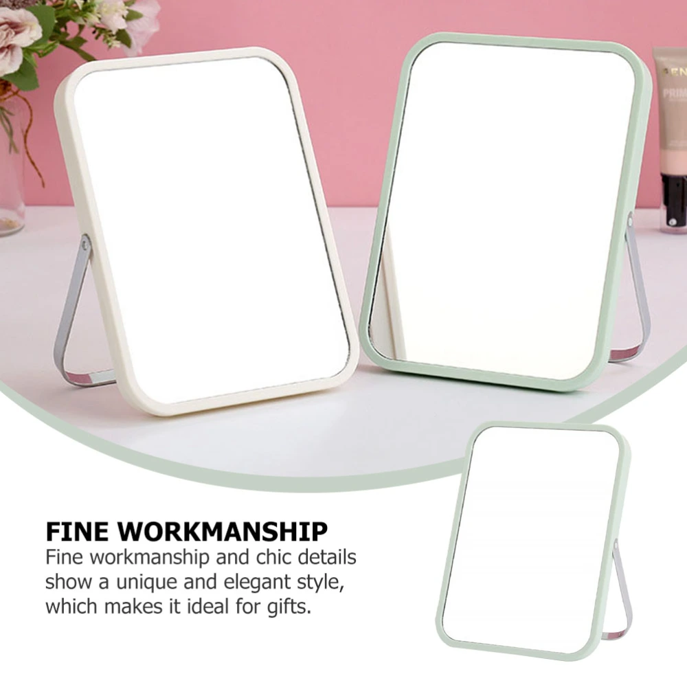 1Pc Fashion Simple Makeup Mirror Home Creative Cosmetic Mirror Random Color