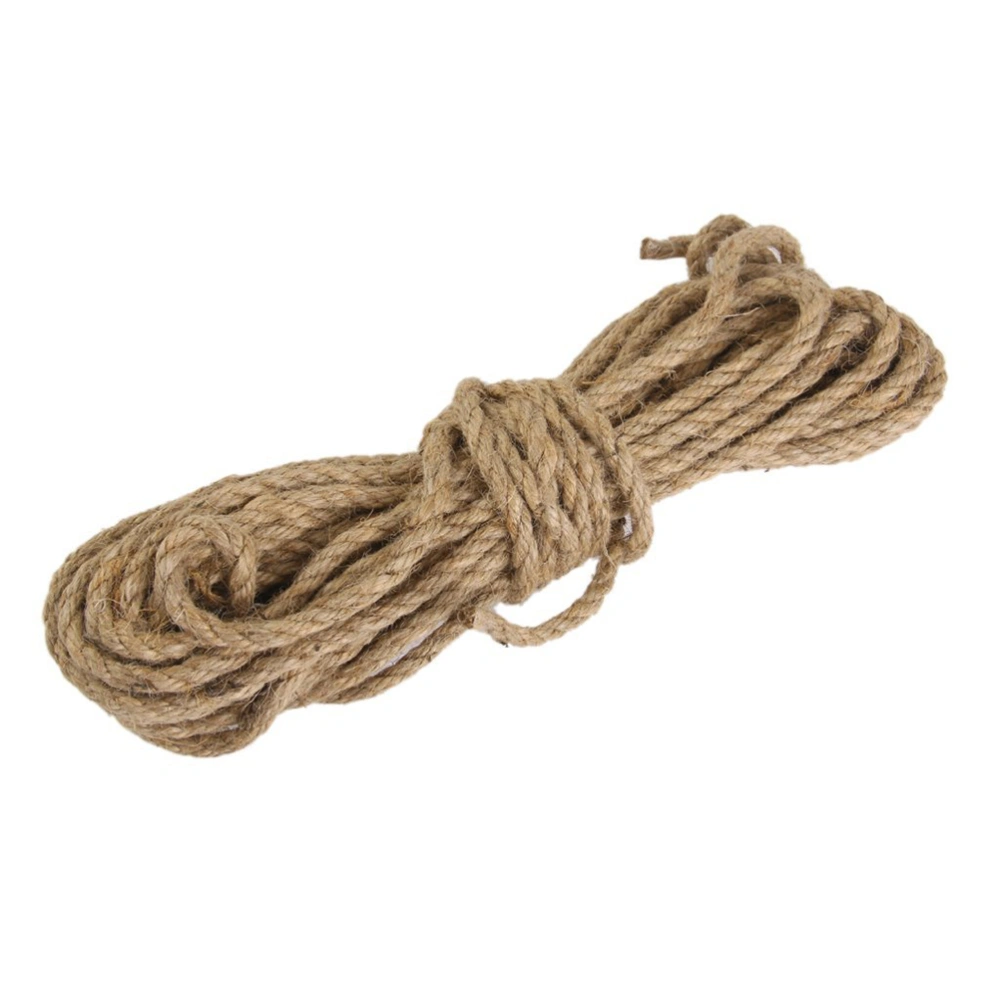 6mm * 10m Hemp Rope Jute Rope DIY Craft Twine Decoration