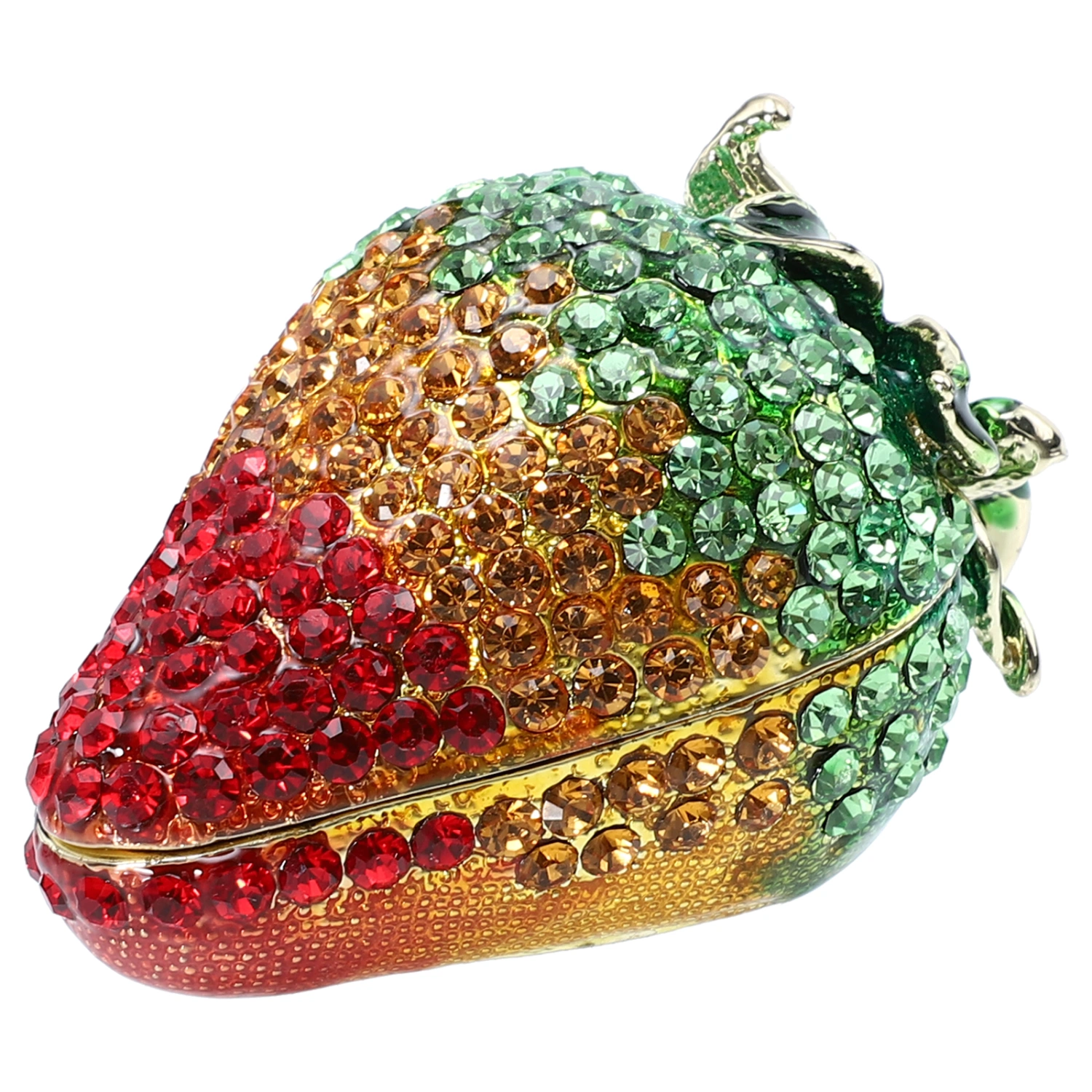Shiny Strawberry Jewelry Box Decorative Storage Box Fashion Home Decoration