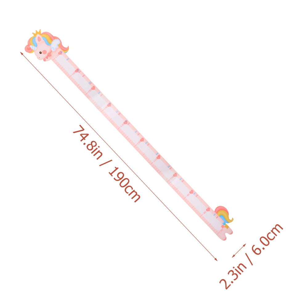 2pcs Baby Height Growth Chart Rulers Movable Height Rulers Nursery Animal Wall Rulers