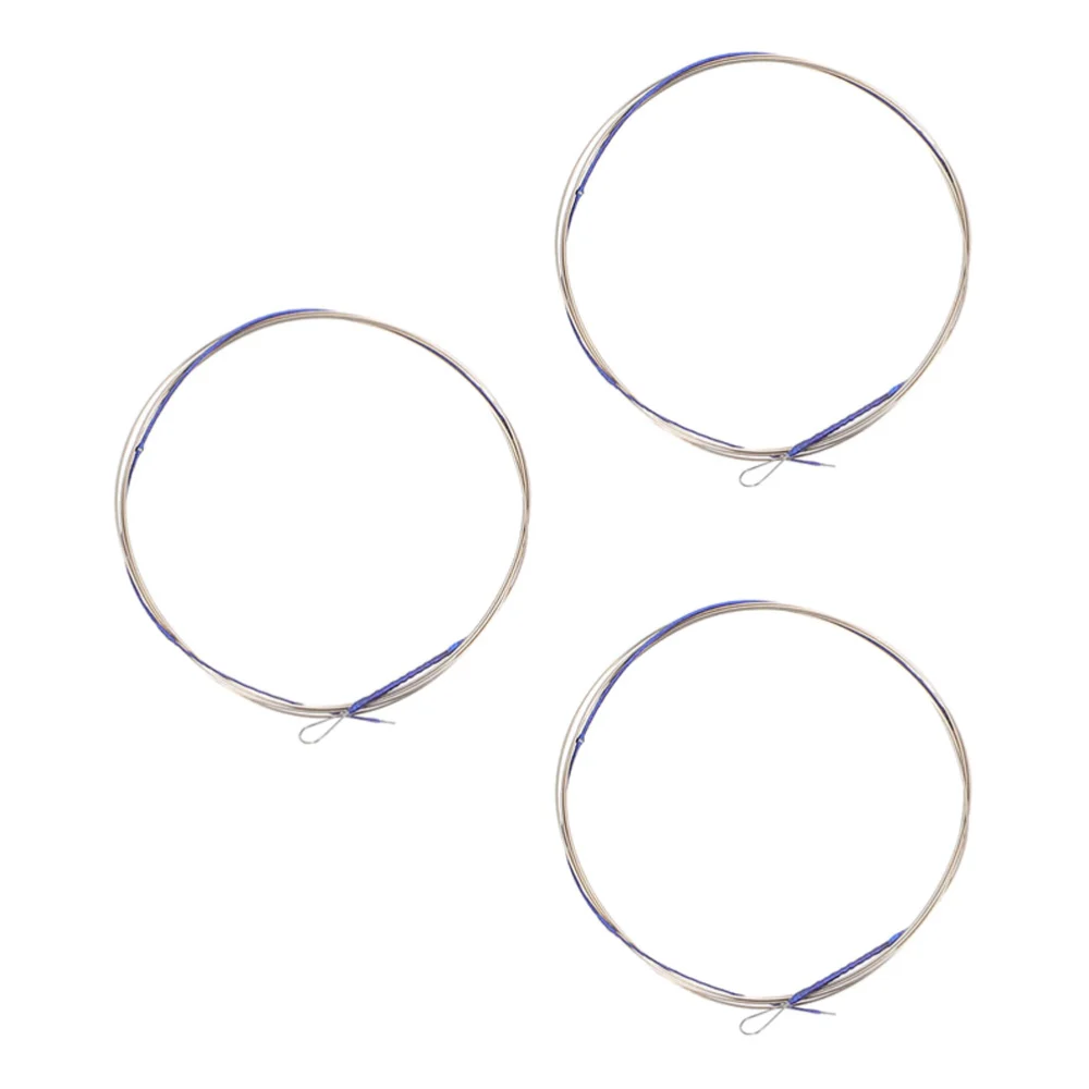 3pcs Lute Strings Chinese Lute Accessories Pipa Practice String Accessories