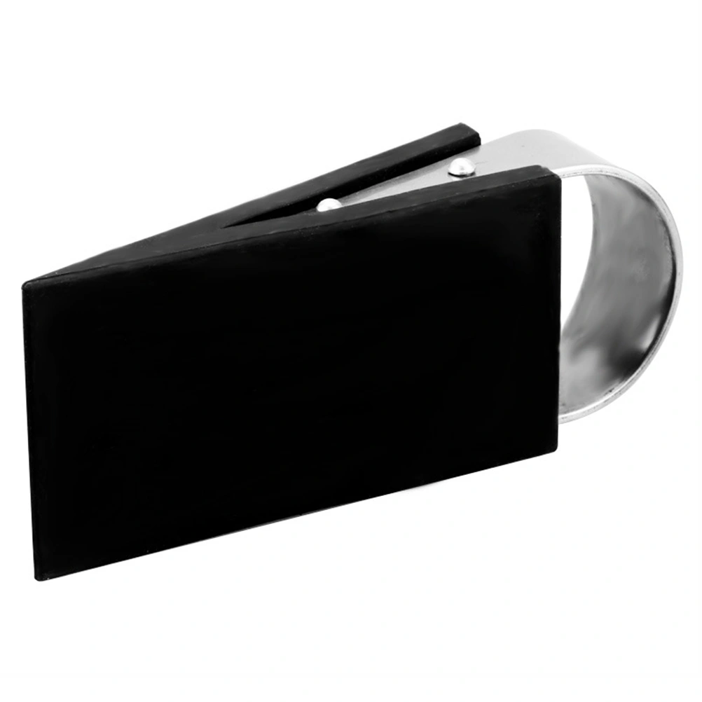 1pc Rubber Door Stopper Stainless Steel Door Stop Wedge Door Holder for Bedroom