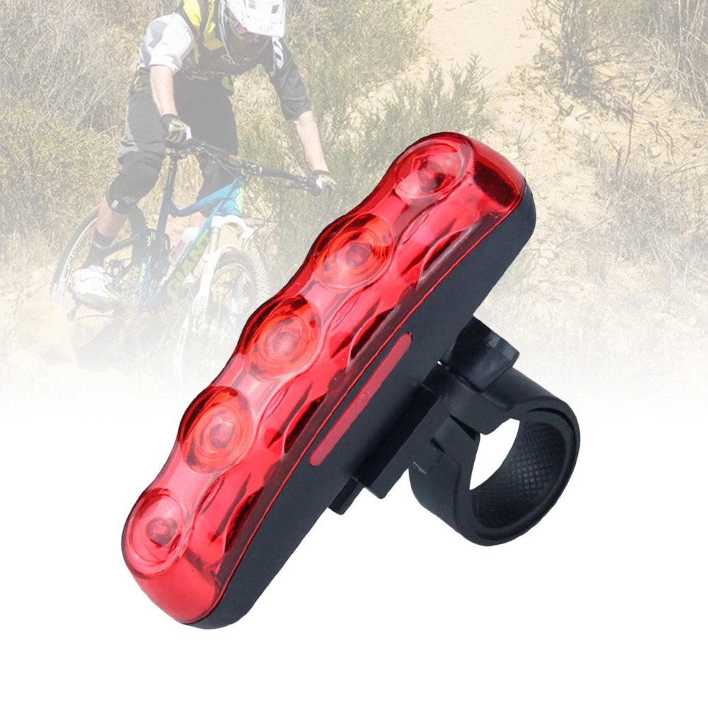 Bike Night Light Super Bright Tail Light for Bike Bycicle (Red Light No Battery Red)
