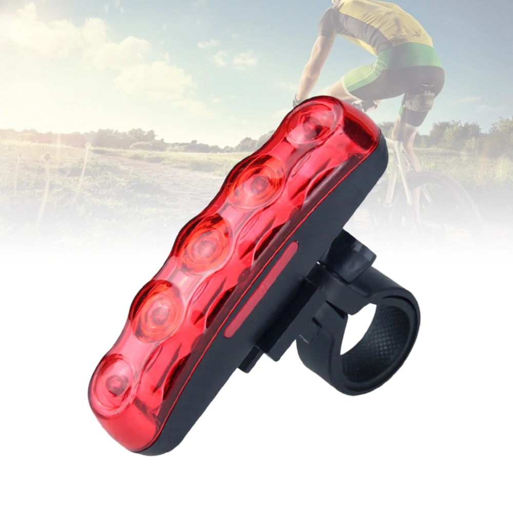 Bike Night Light Super Bright Tail Light for Bike Bycicle (Red Light No Battery Red)