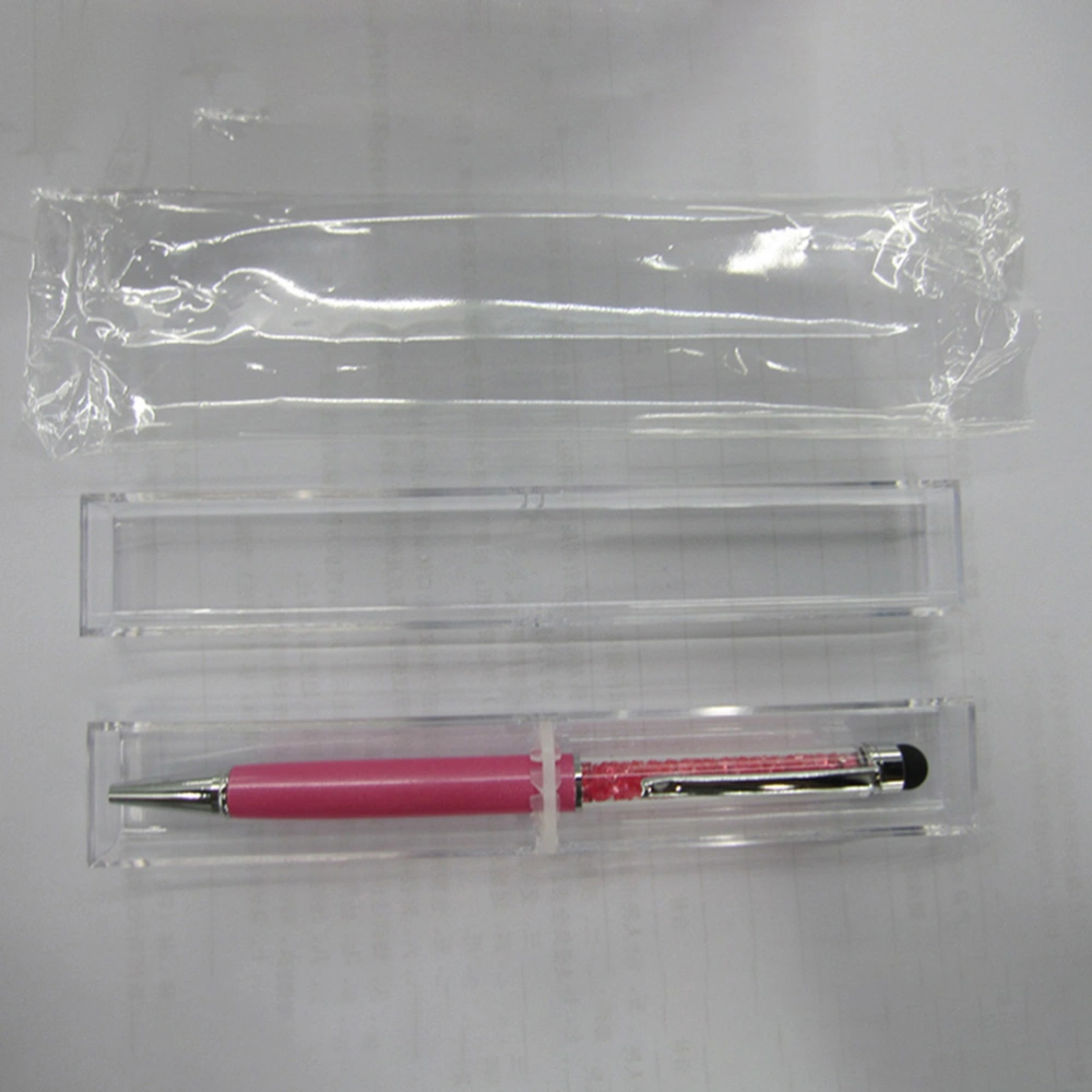 15pcs Clear Pen Case Ballpoint Pen Gift Box Pen Storage Case Gel Pen Box