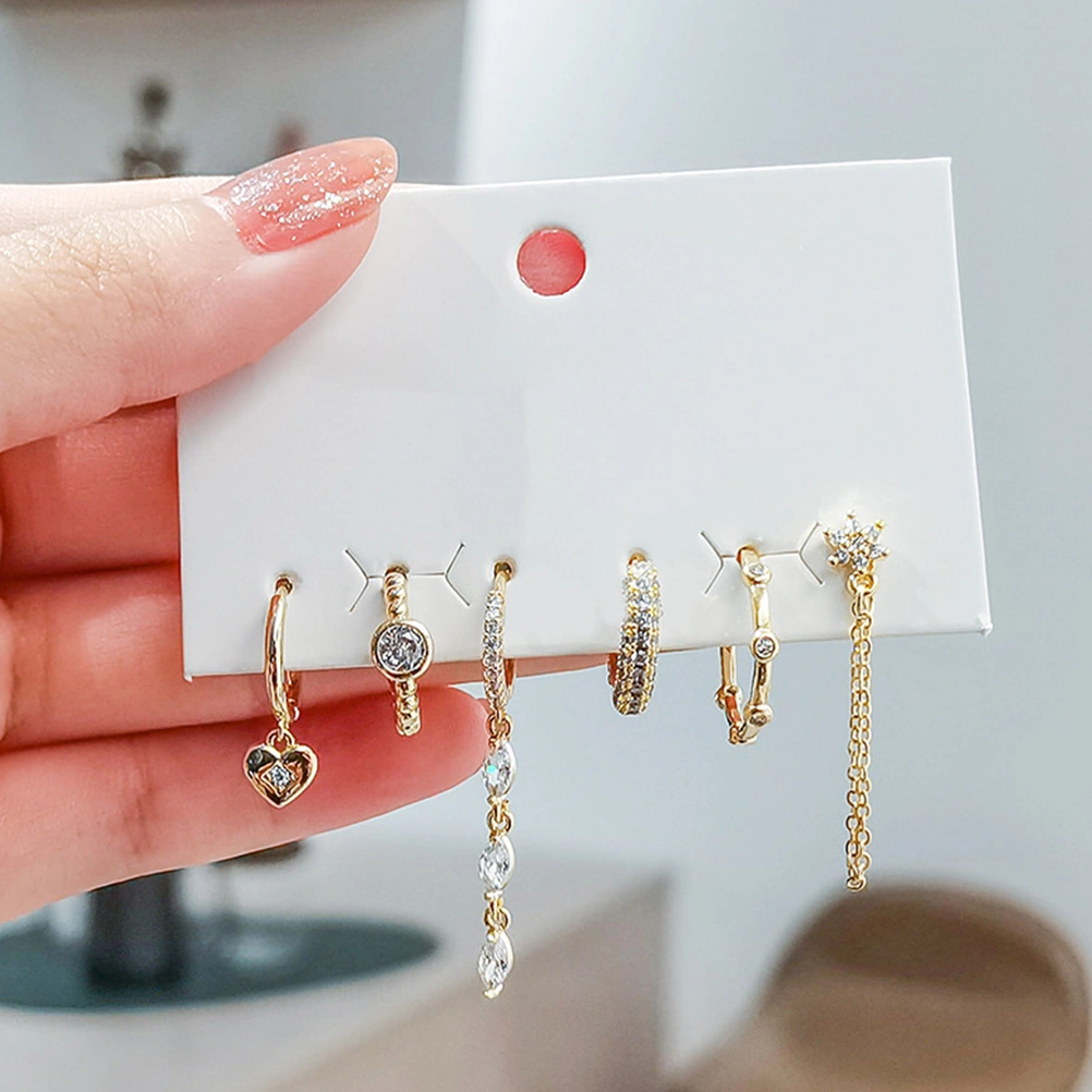 1 Set Dangle Pendant Earrings Personalized Dangle Earrings Fashion Ear Accessory