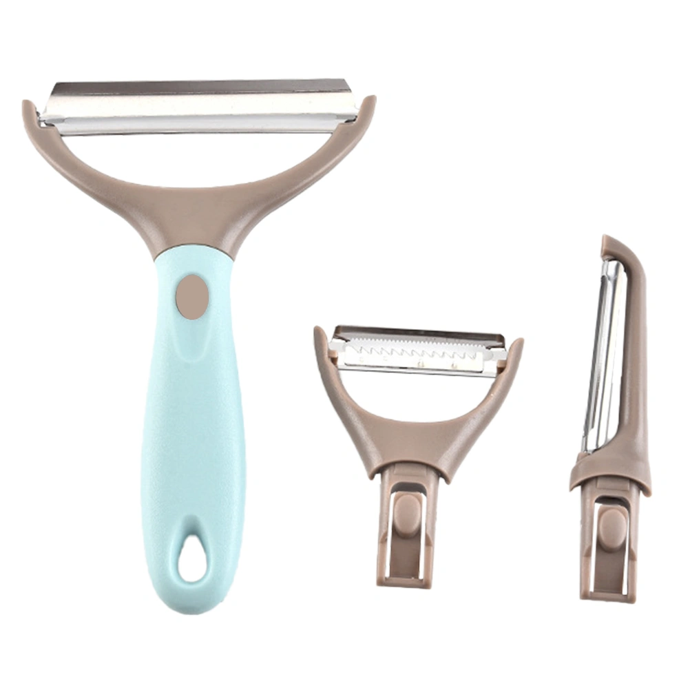 1 Set Vegetable Peeler Julienne Fruit Peelers Replaceable Peeler for Kitchen