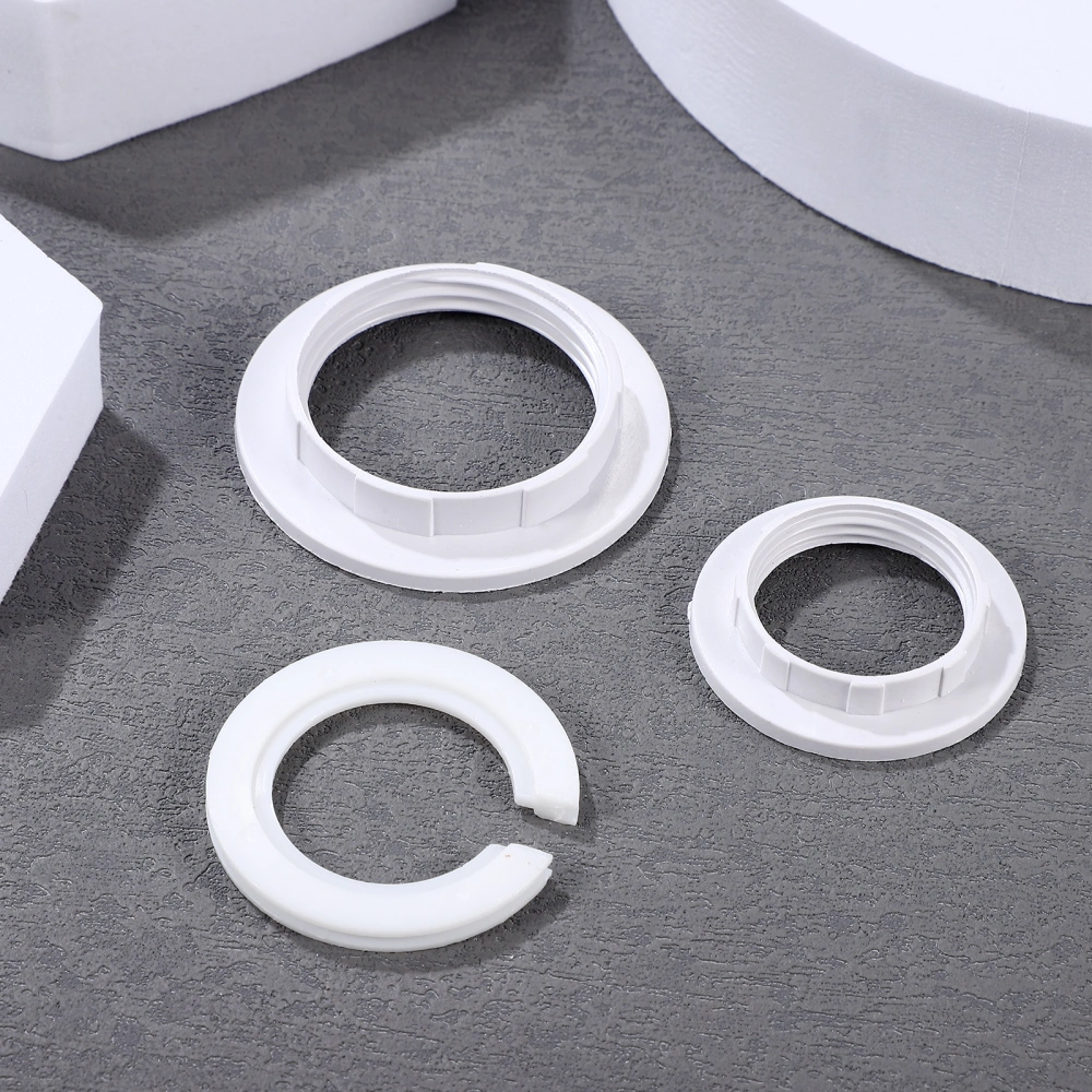 15pcs Lampshade Reducer Ring Lamp Shade Holder  Lamp Socket Ring Lamp Shade Parts (E14, E27, E27 to E14)