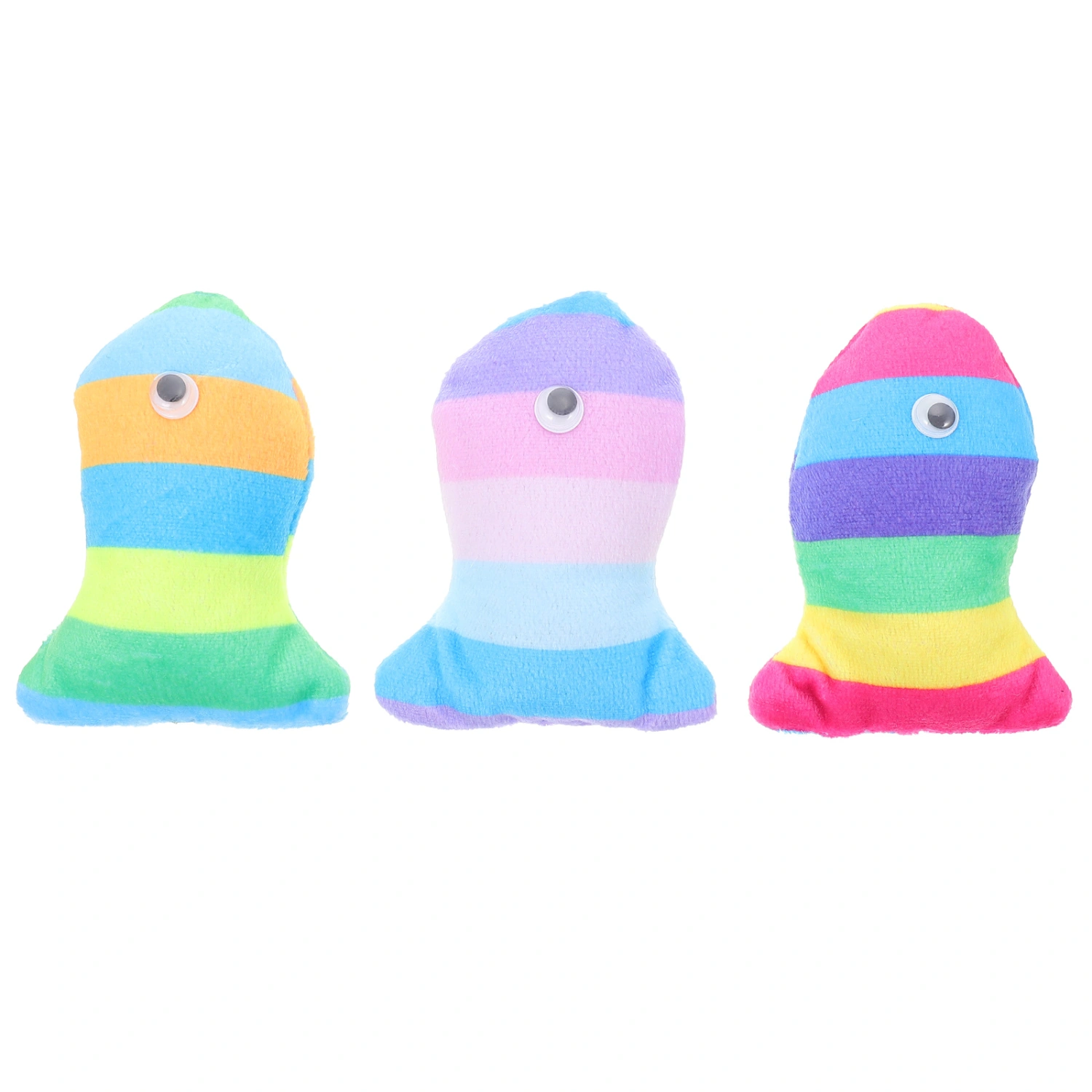 3Pcs Cat Catnip Toys Bite-resistant Cat Toys Portable Cat Chew Toys Interactive Cat Toys
