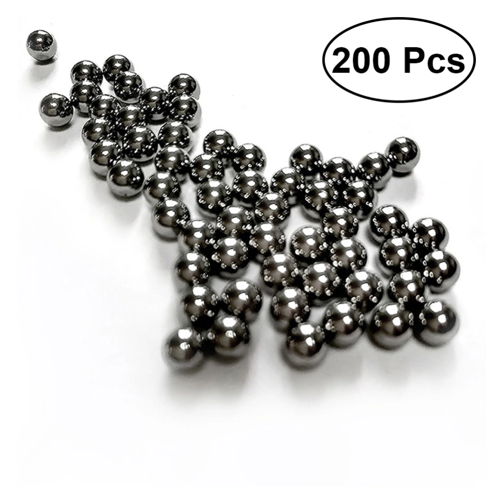 200Pcs 6mm Stainless Steel Round Beads Bearings Ball for Slingshot Machine