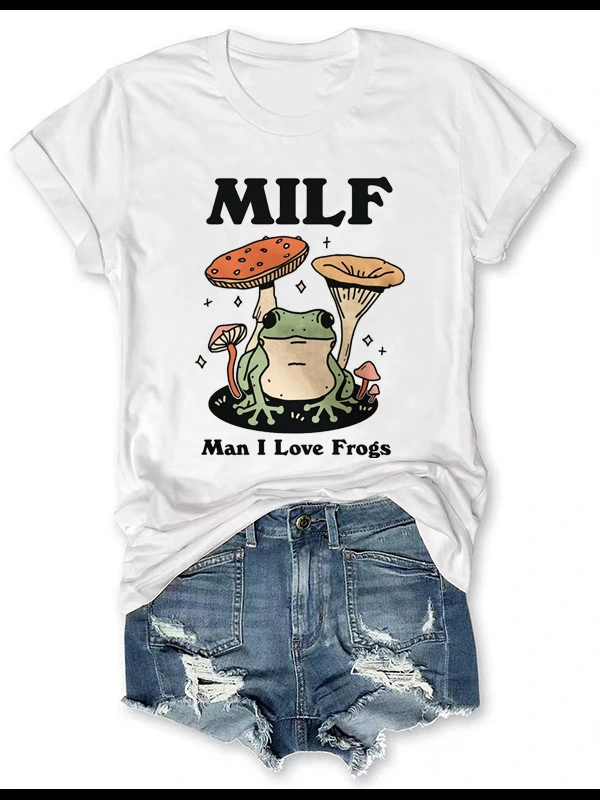 Fashion Toad Print Women's T-shirt