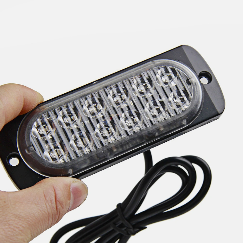 2 Pcs Car Strobe Lights Car Warning Lamps Car Truck LED Emergency Strobe Lights