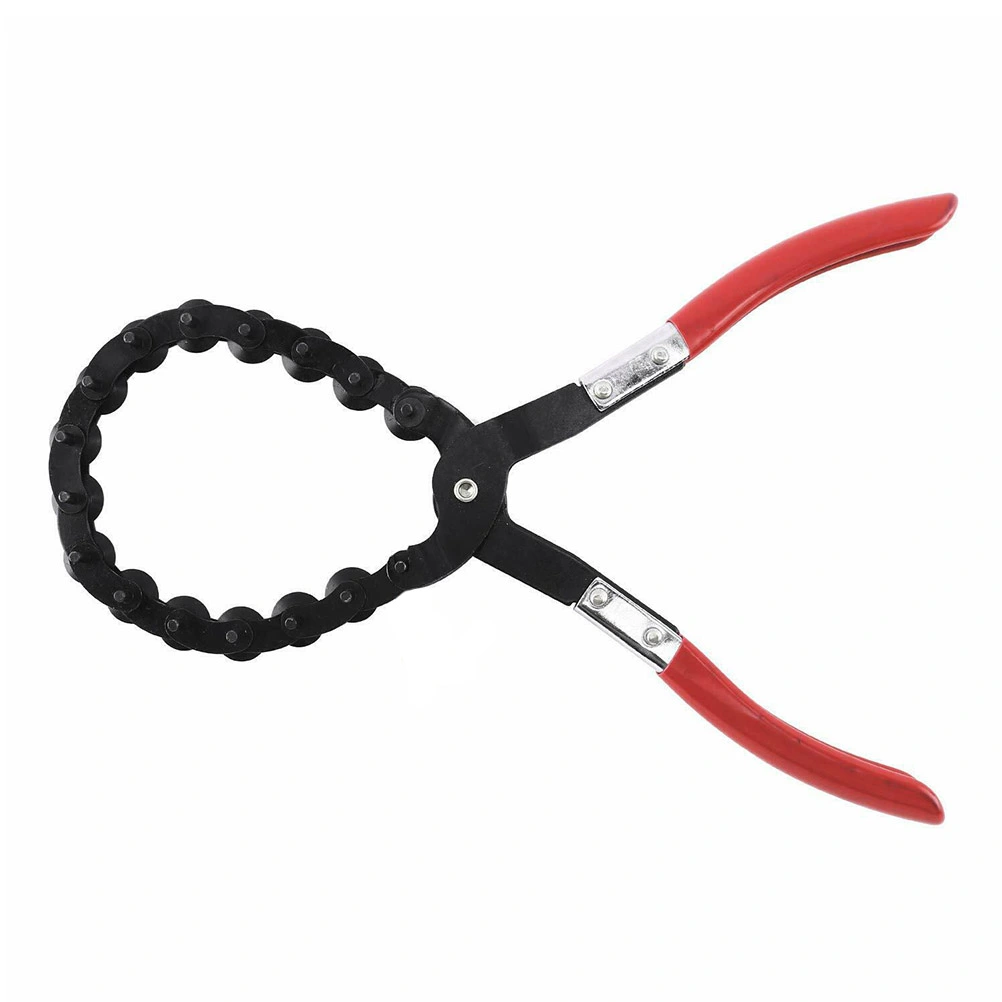 Car Exhaust Tail Pipe Hanger Remover Pliers Tube Cutter Cutting Cut Off Tool Chain 15 Blades Exhaust Pipe Cutter Pliers (Random Color)