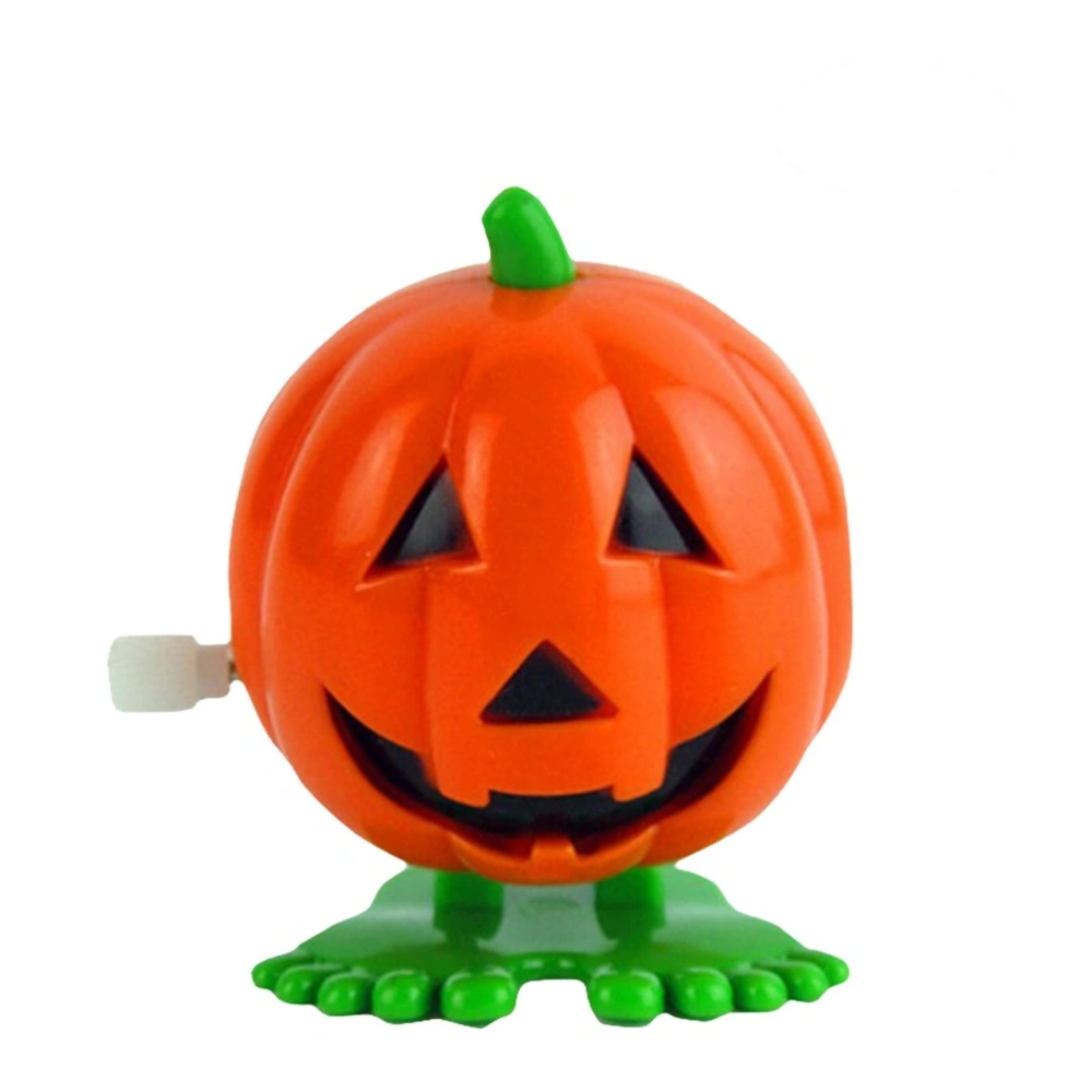 12pcs Halloween Wind-up Jumping Smile Face Pumpkins Holiday Party Favor Halloween