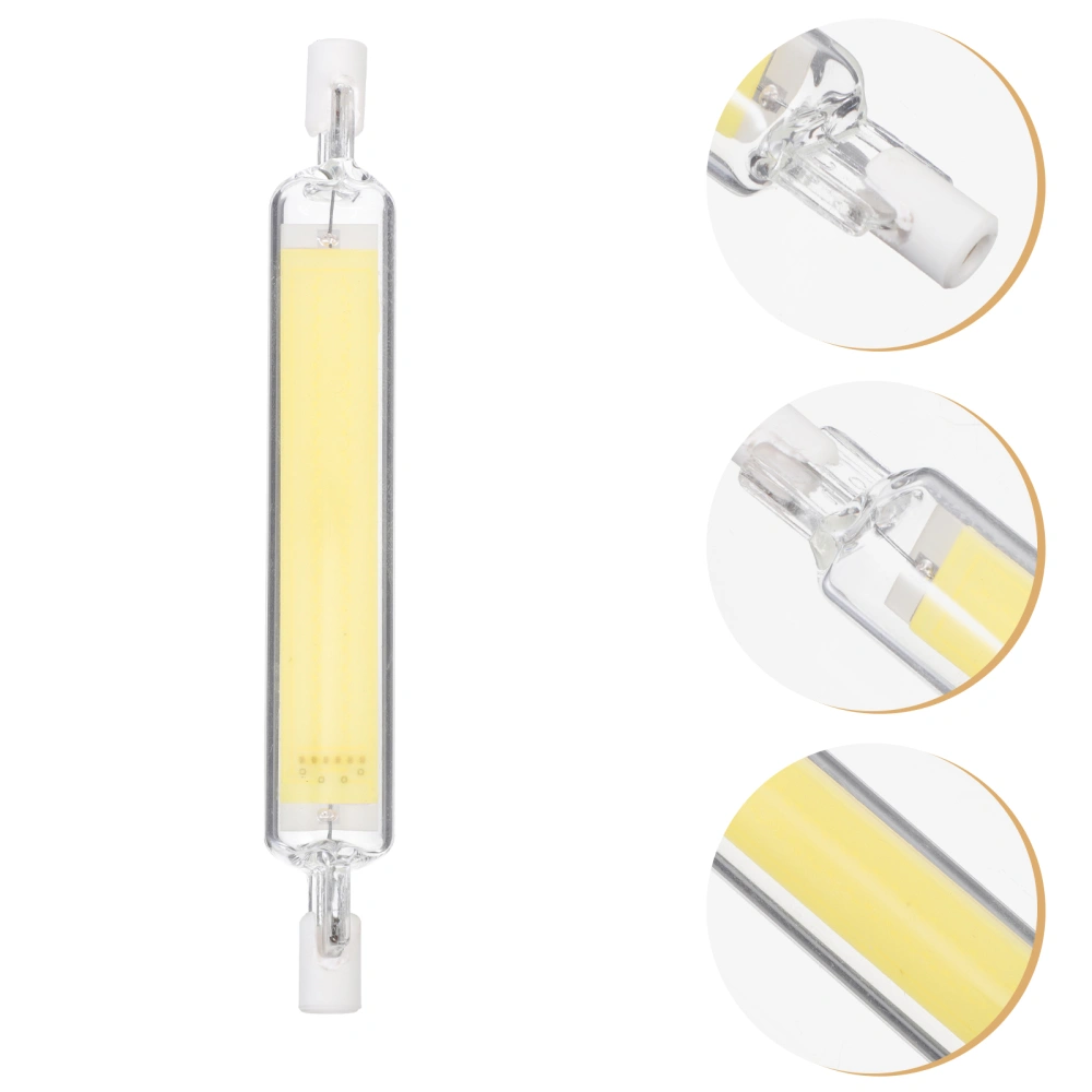 1PC Glass 118MM R7S Replace Halogen Lamp Horizontal Plug-in Double-ended LED Lamp