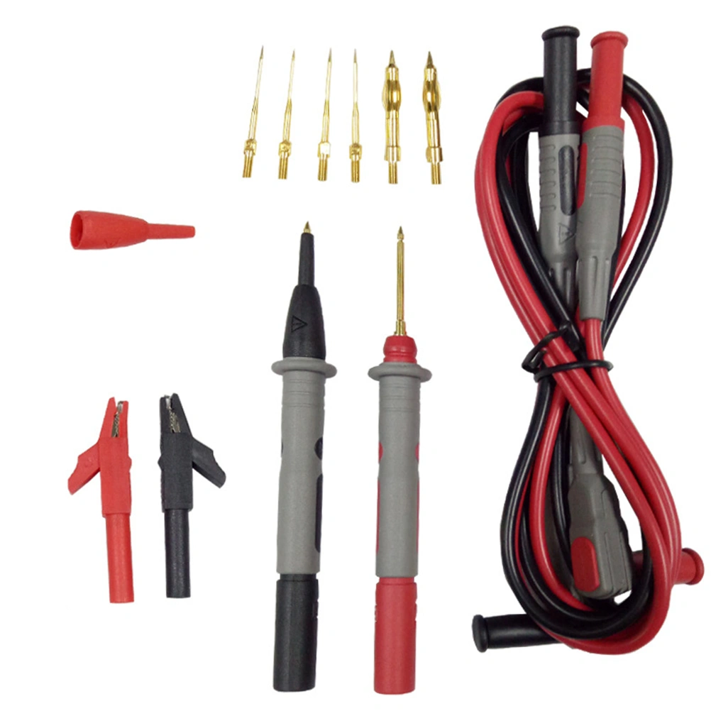 Electronic Test Leads Kit Digital Multimeter Leads Car Multimeter Test Extension Test Probe  Alligator Clips