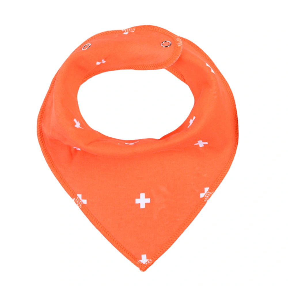 4pcs Unisex Infant Newborn Kids Cotton Bandana Bibs Feeding Saliva Towel Dribble Triangle (Type-10)