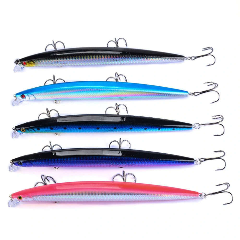 10pcs Bionic Fishing Lure Life-like Fishing Baits Portable Outdoor Fishing Accessories Fishing Supplies for Adults