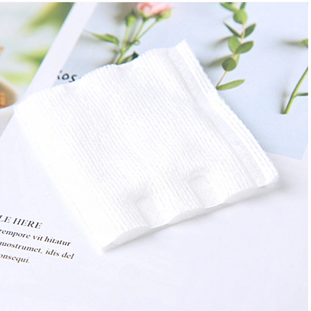 180pcs Makeup Remover Wash Face Cotton Pads Disposable Cotton Practical Facial Puff Cleansing Wipes Cosmetic Tool