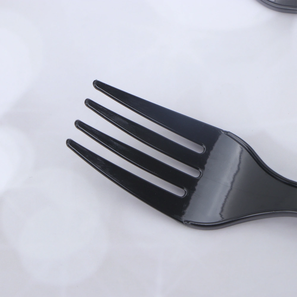 48PCS Plastic Forks Disposable Cutlery Kit Tableware Flatware for Barbecue Party Picnic Graduation