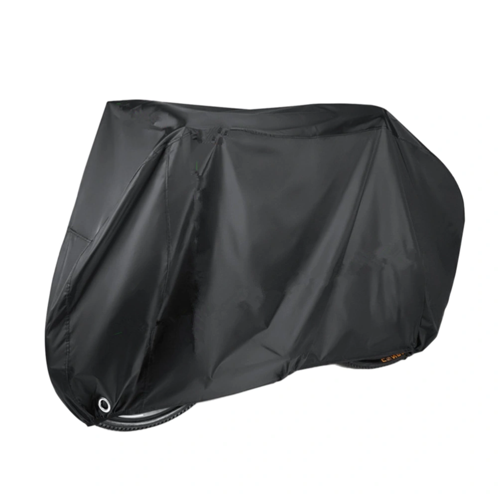 190T Outdoor Waterproof Scooter Cover Rain Snow Dust UV Protector Bike Accessory (M, Black)