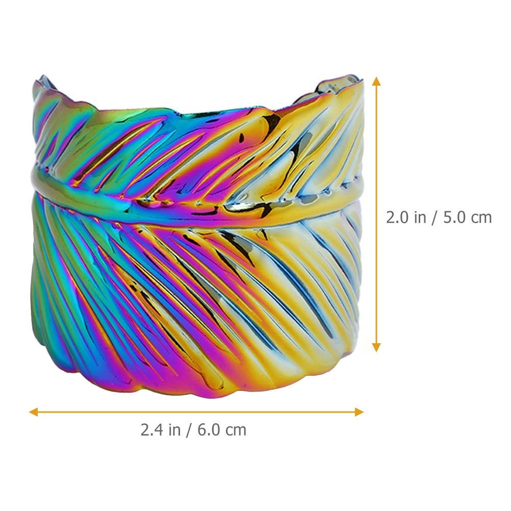 Leaf Bangle Bracelet Wide Opening Bangle Cuff Bracelet Wrist Bangle Wrist Jewelry
