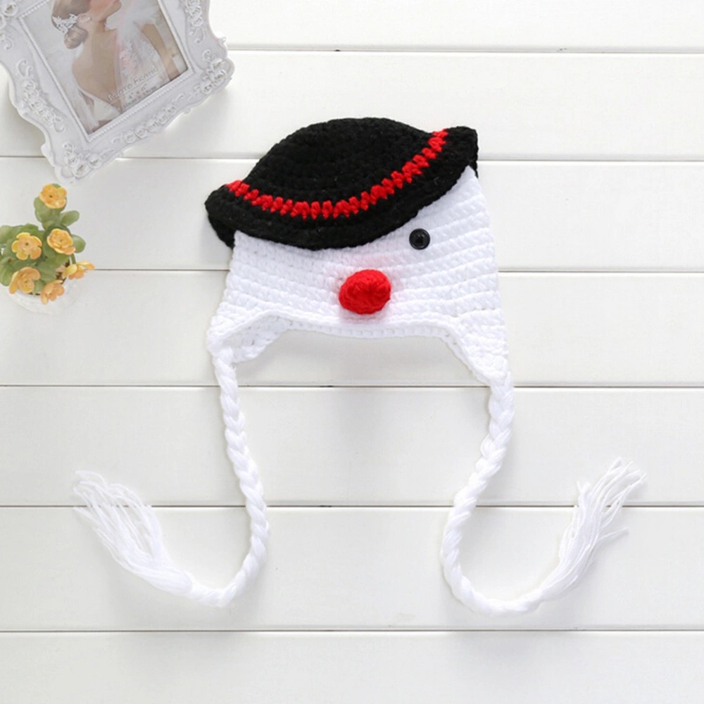 Baby Photography Prop Crochet Knitted Crochet Costume Snowman Hat Caps By Xselector