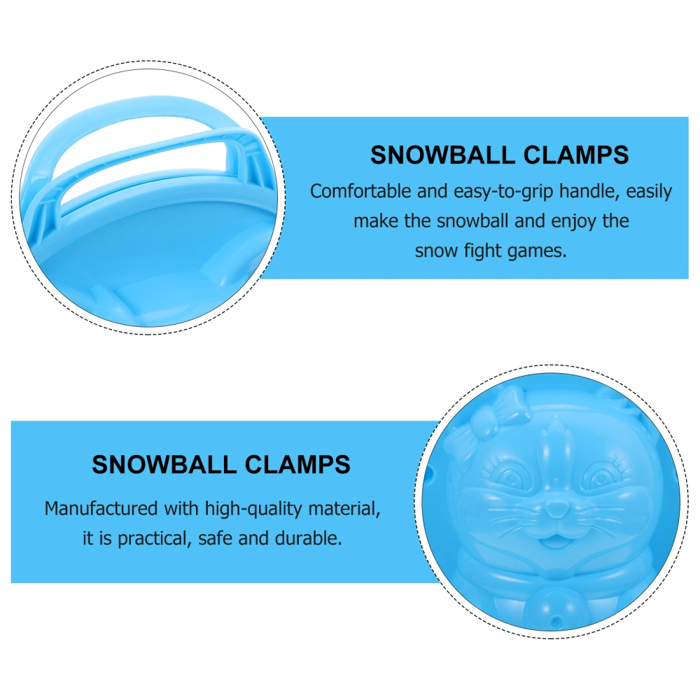 1pc Snowball Making Clip Snowball Clamp Toy Kids Winter Snowfield Game Toy