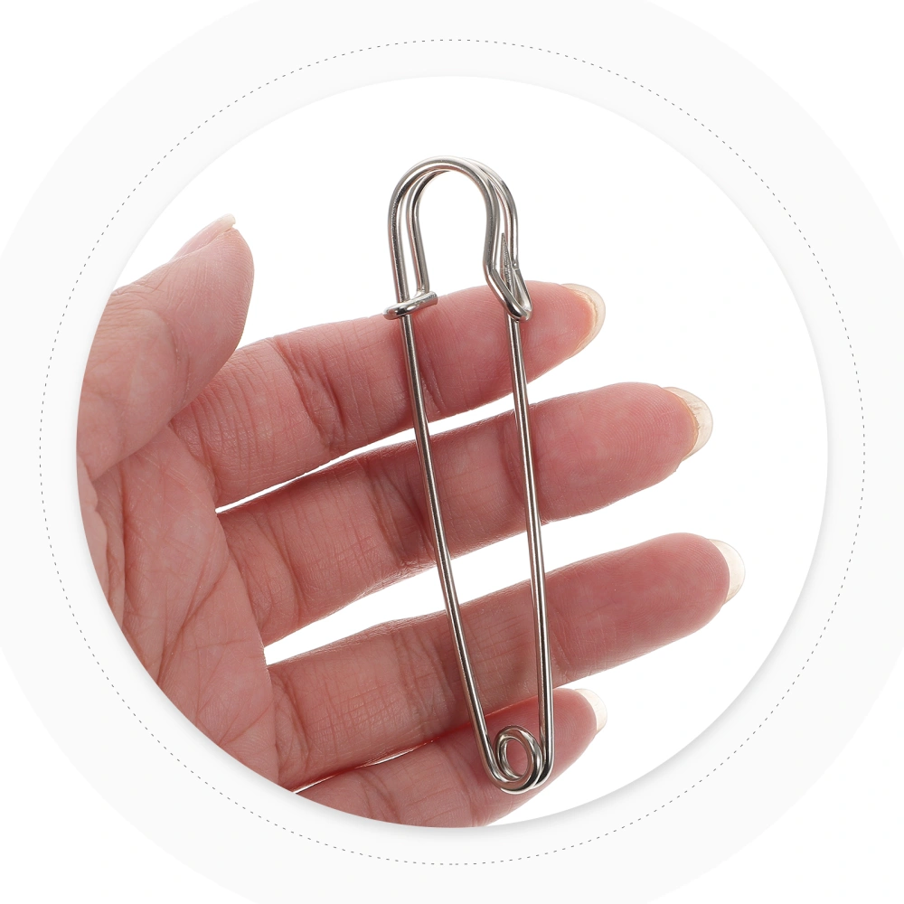 20Pcs Large Safety Pin Clothing Iron Pin Bags and Suitcases Pin Decorative Large Safety Pin